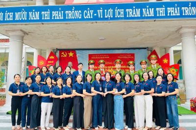 Chương trình tuyên truyền kiến thức phòng cháy chữa cháy, cứu nạn cứu hộ và phòng chống mua bán, tàng trữ, sử dụng pháo nổ trong môi trường học đường.